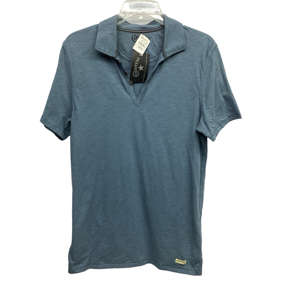 Converse Neiman Marcus Blue Short Sleeve Shirt NWT Men’s size S